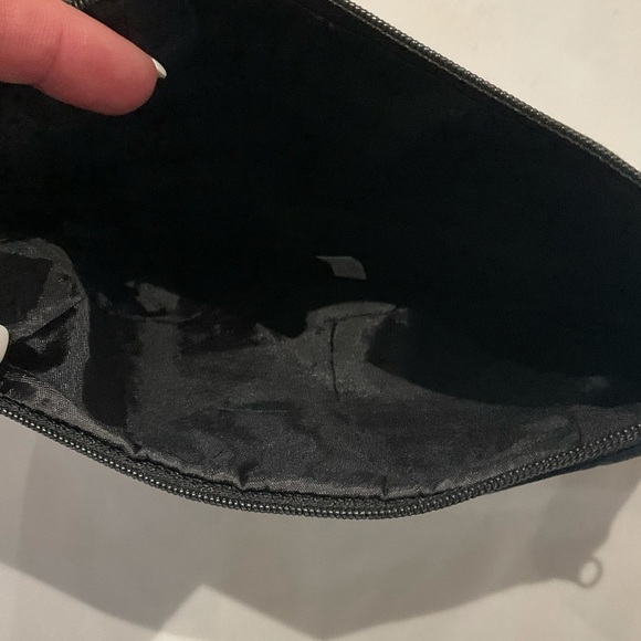 Black & White Polyester Cosmetic Bag / Make-Up Case - Picture 5 of 6